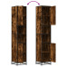 Dulap Baie Stejar Fumuriu 35X37,5X188,5 Cm Lemn Prelucrat/Metal