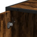Dulap Baie Stejar Fumuriu 35X37,5X188,5 Cm Lemn Prelucrat/Metal