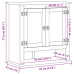 Dulap Baie De Perete „Corona”, 70X33X71,5 Cm, Lemn Masiv Pin