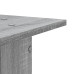 Noptiere, 2 Buc., Sonoma Gri, 30X30X95 Cm, Lemn Prelucrat