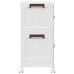 Cutie De Depozitare Stivuită Cu Roți 2 Niveluri 75 L 64X40X76Cm