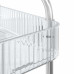Cărucior De Depozitare Cu 4 Niveluri, Transparent Acrilic