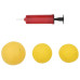 Set Plasă Rotundă Cu 3 Mingi Și Pompă Suplimentară, Ø90X20 Cm