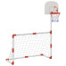 Set Fotbal Și Baschet Pentru Copii Cu Mingi, 98X50X70 Cm