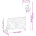 Set Fotbal Și Baschet Pentru Copii Cu Mingi, 98X50X70 Cm