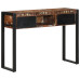Consolă Multicoloră 100X35X75 Cm Lemn Masiv Recuperat