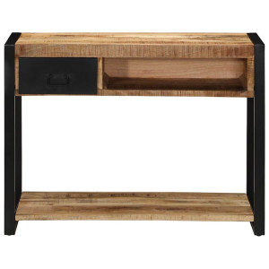 Consolă 100X35X75 Cm Lemn Masiv De Mango