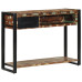 Consolă Multicoloră 100X35X75 Cm Lemn Masiv Recuperat