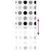 Jaluză Cu Rolă De Duș 100X240 Cm Lățime Material 96 Cm