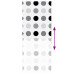 Jaluză Cu Rolă De Duș 110X240 Cm Lățime Material 106 Cm