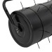 Tăvălug Gazon De Grădină Cleme De Aerisire Negru 63 L Fier/Oțel