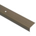 Profile Pentru Marginea Treptelor 10 Pcs Maro 67 Cm Aluminiu