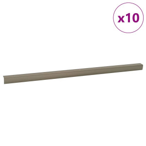 Profile Pentru Marginea Treptelor 10 Pcs Șampanie 67 Cm