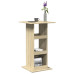 Masă Bar Cu Depozitare Stejar Sonoma 60X60X102Cm Lemn Prelucrat
