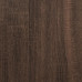 Masă Bar Cu Depozitare Stejar Maro 60X60X102 Cm Lemn Prelucrat