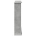 Mască De Șemineu, Gri Beton, 75X20X87,5 Cm, Lemn Prelucrat
