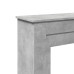 Mască De Șemineu, Gri Beton, 90X30X90 Cm, Lemn Prelucrat