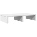 Suport De Monitor, Alb, 50X27X10 Cm, Lemn Prelucrat