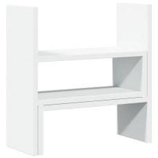 Organizator Birou, Alb, 40X17X41 Cm, Lemn Prelucrat