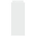 Organizator Birou, Alb, 40X17X41 Cm, Lemn Prelucrat