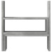 Organizator Birou, Gri Beton, 40X17X41 Cm, Lemn Prelucrat