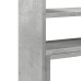 Organizator Birou, Gri Beton, 40X17X41 Cm, Lemn Prelucrat