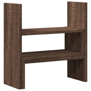 Organizator Birou, Stejar Maro, 40X17X41 Cm, Lemn Prelucrat