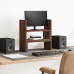 Organizator Birou, Stejar Maro, 40X17X41 Cm, Lemn Prelucrat