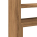 Organizator Birou Stejar Artizanal, 40X17X41 Cm, Lemn Prelucrat