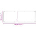 Capac Pentru Plante Cu Ochiuri 1X4 M Pvc