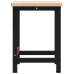Banc De Lucru 100X60X83 Cm Lemn Masiv Stejar, Dreptunghiular