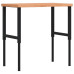 Banc De Lucru 100X60X(73-99,5) Cm Lemn Masiv Fag Dreptunghiular