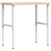 Banc De Lucru 100X60X(73-99,5) Cm Lemn Masiv Fag Dreptunghiular