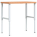 Banc De Lucru 100X60X(73-99,5) Cm Lemn Masiv Fag Dreptunghiular