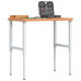 Banc De Lucru 100X60X(73-99,5) Cm Lemn Masiv Fag Dreptunghiular