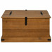 Cufă De Depozitare Halden 91X91X47 Cm Din Lemn Masiv De Pin