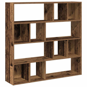 Bibliotecă/Separator De Cameră, Lemn Vechi, 105X24X102 Cm