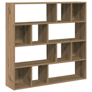 Bibliotecă/Separator De Cameră, Stejar Artizanal, 105X24X102 Cm