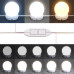 Masă De Toaletă Cu Led, Lemn Vechi, 86,5X35X136 Cm