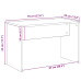 Taburet De Toaletă Stejar Artizanal 70X35X45 Cm Lemn Prelucrat