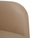 Canapea Scaun Cu Cotiere Cappuccino 54 Cm Piele Artificială
