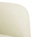 Canapea Scaun Cu Cotiere Crem 54 Cm Catifea