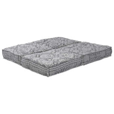 Canapea Modulară 2 Pcs Gri Deschis 70 X 70 X 36 Cm Țesătură