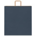 Pungi De Hârtie 250 Buc Cu Mânere Albastre 45X17X48 Cm