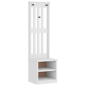 Arborele „Sandens” Alb 45X40X159,5 Cm Lemn Masiv De Pin