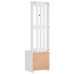 Arborele „Sandens” Alb 45X40X159,5 Cm Lemn Masiv De Pin