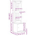 Arborele „Sandens” 45X40X159,5 Cm Din Lemn Masiv De Pin