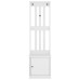 Arborele „Sandens” Alb 45X40X159,5 Cm Lemn Masiv De Pin