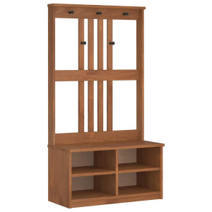 Arborele „Sandens” 87X40X159,5 Cm Din Lemn Masiv De Pin