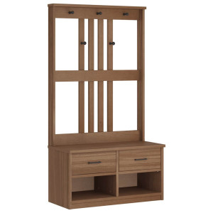 Arborele „Sandens” 87X40X159,5 Cm Din Lemn Masiv De Pin